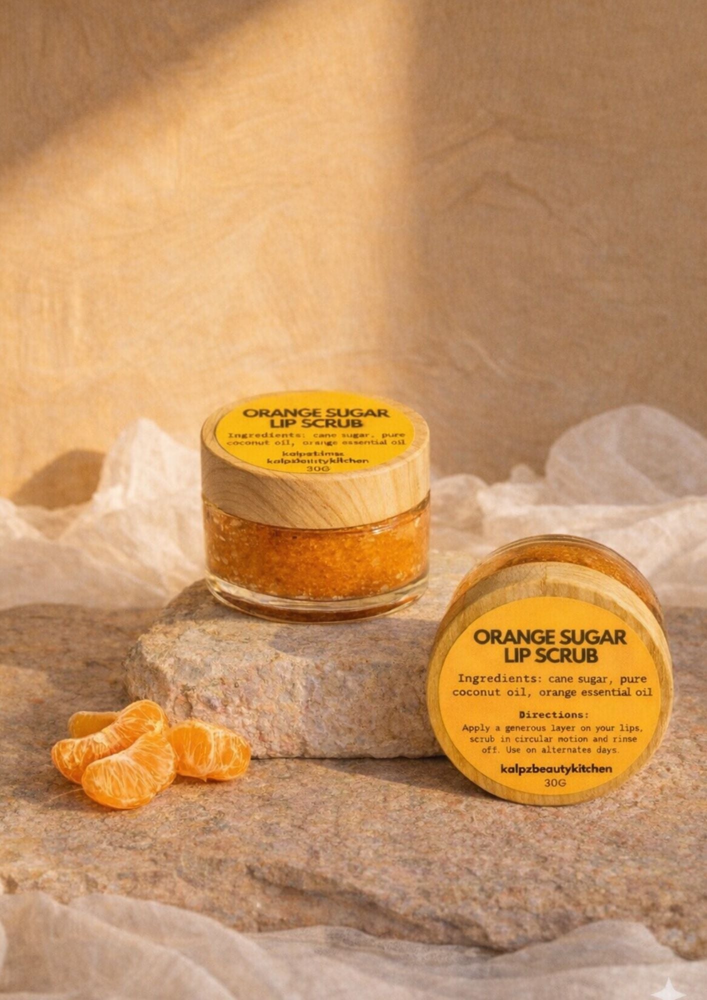 Orange Sugar Lip Scrub