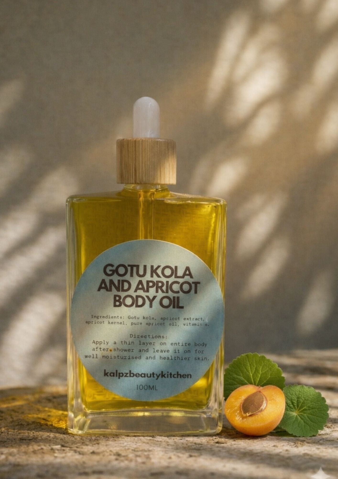 Gotu Kola&Apricot Body Oil