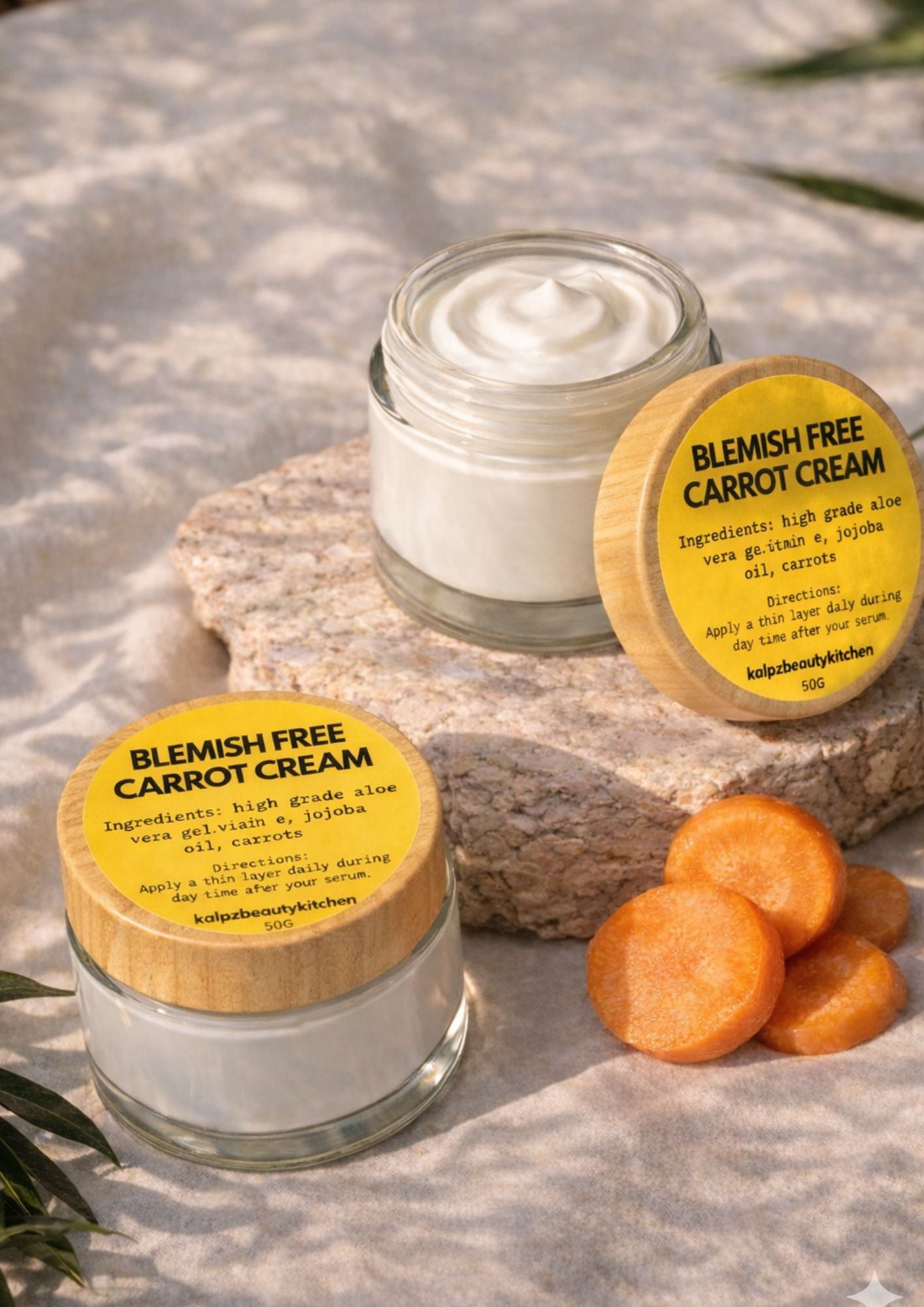 Blemish Free Carrot Cream