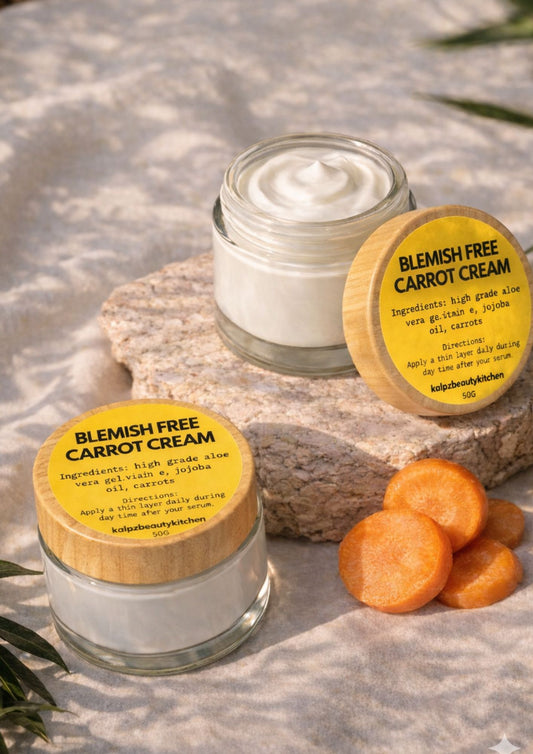 Blemish Free Carrot Cream