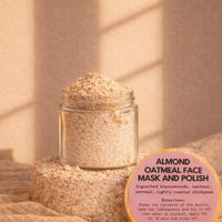 Almond Oatmeal Face Mask & Polish