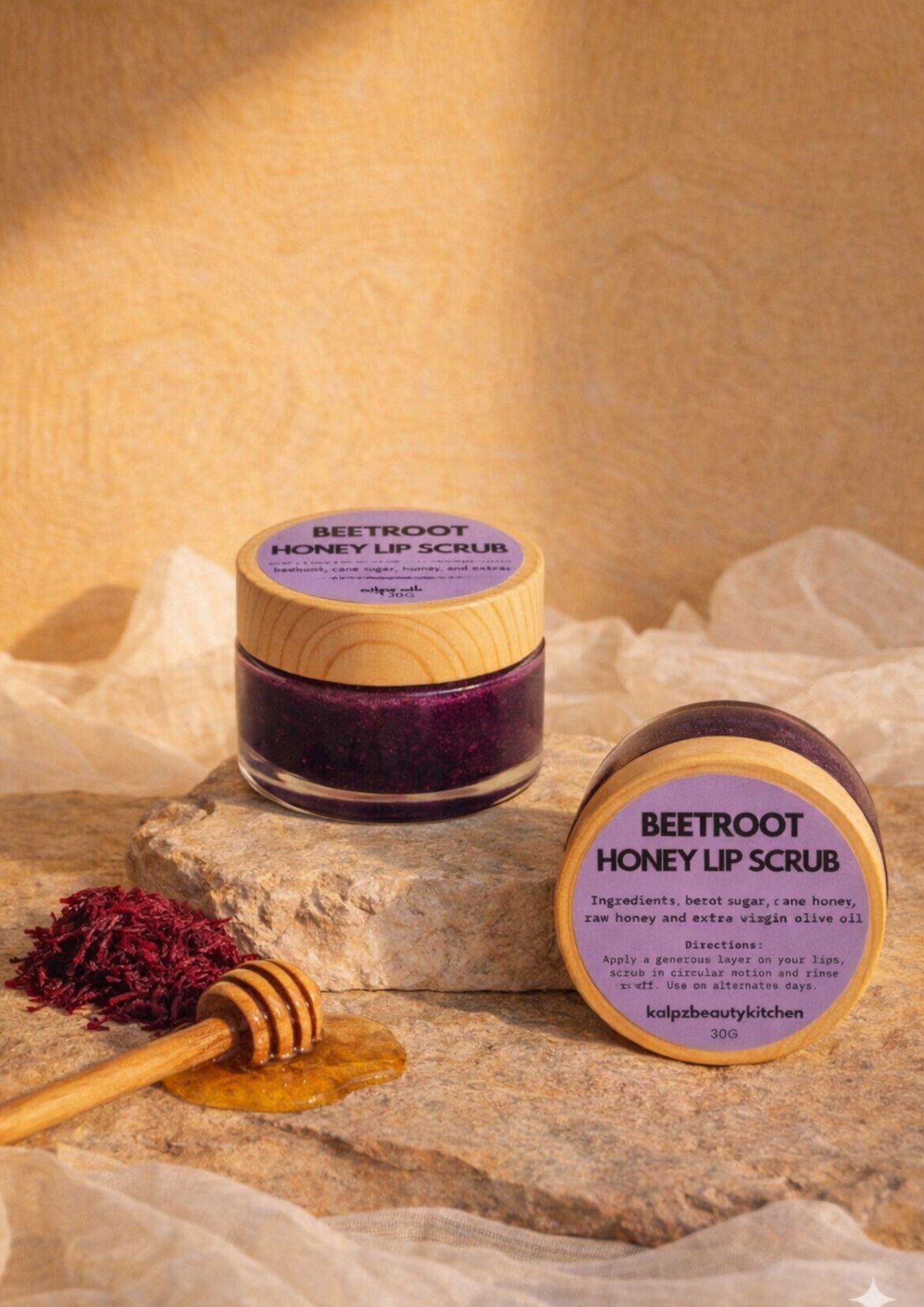 BeetRoot Honey Lip Scrub