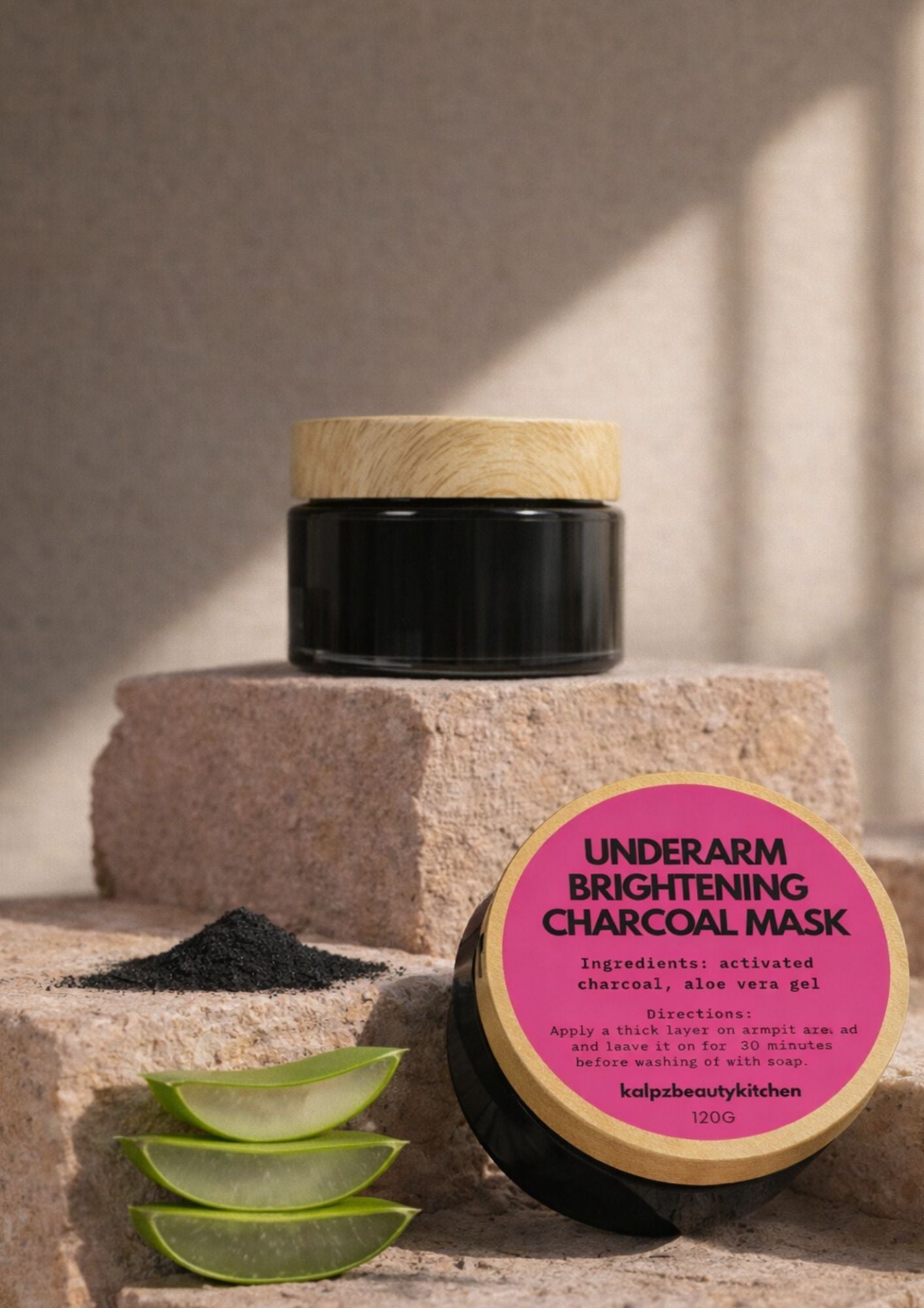 Underarm Brightening Charcoal Mask