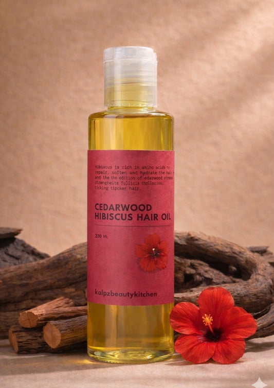 Cedarwood Hibiscus Hair Oil