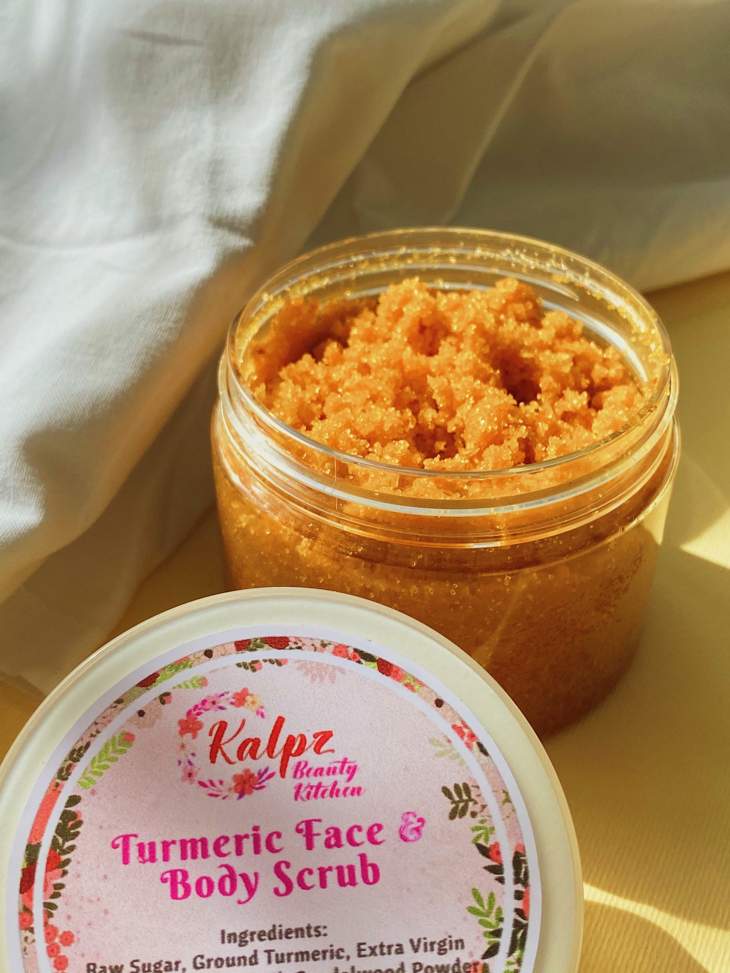 Turmeric Face & Body Scrub